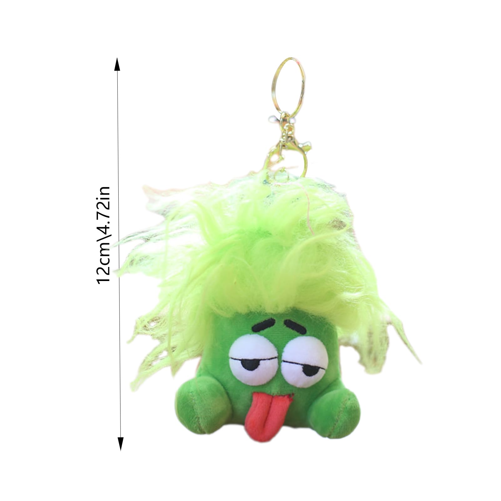 Amazon.co.jp: [TROONZ] ぬいぐるみキーホルダー,髪付きバッグ人形